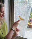 Cling-On Removable Privacy Window Film