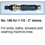 No. 186 for 1 1/2 - 3"drains  $23.00